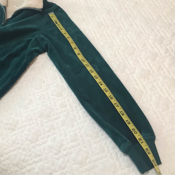 Oleg Cassini 2pc. Velour Track Suit Zipper Jacket Pants Size PS - Picture 9 of 12